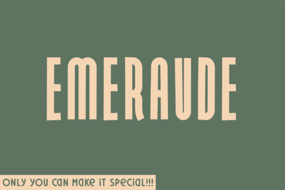Emeraude Font - Featured Image