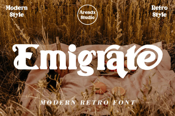 Emigrate Font - Featured Image