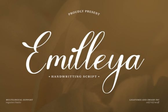 Emilleya Font - Featured Image