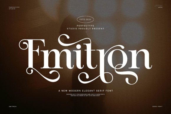 Emitron Font - Featured Image