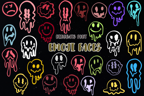 Emoji Faces Font - Featured Image