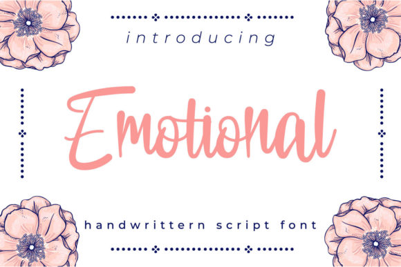 Emotional Script Font - Featured Image