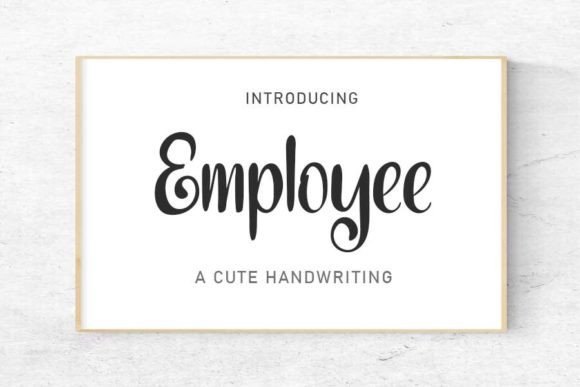 Employee Font - Featured Image