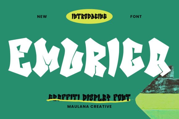 Emurica Graffiti Font - Featured Image