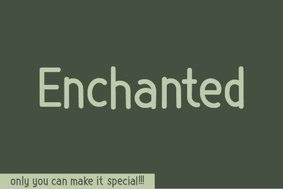 Enchanted Font - Featured Image