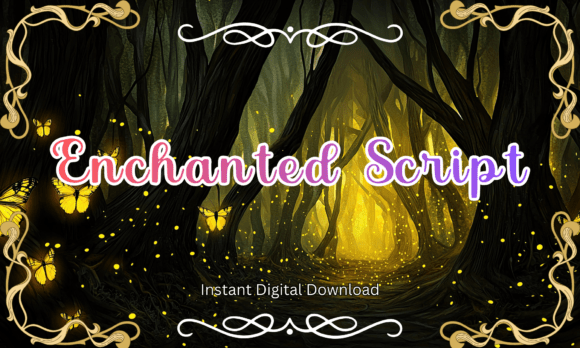Enchanted Script Font - Featured Image