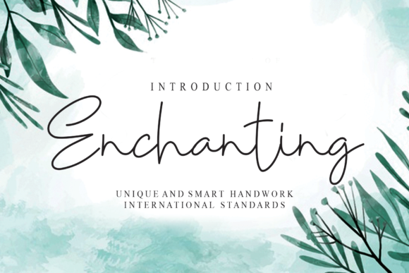 Enchanting Font - Featured Image