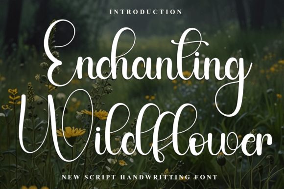Enchanting Wildflower Font - Featured Image