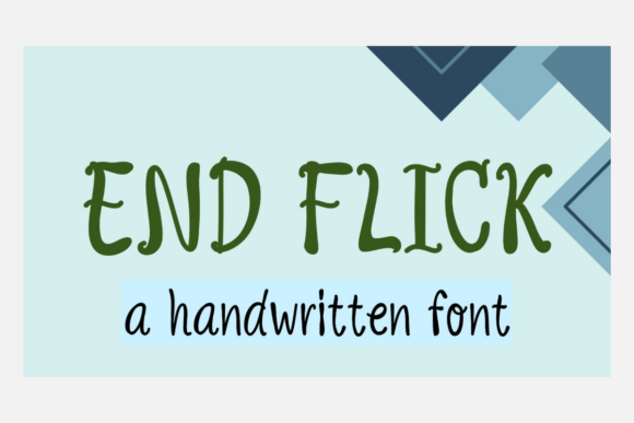 End Flick Font - Featured Image