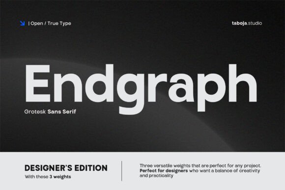 Endgraph Font - Featured Image
