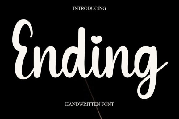 Ending Font - Featured Image