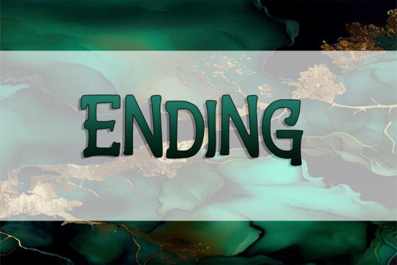 Ending Font - Featured Image