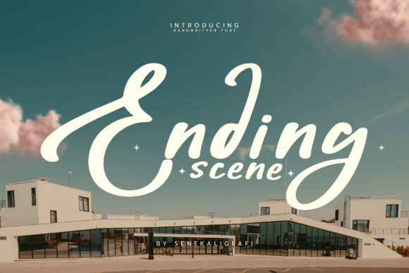 Ending Scene Font - Featured Image