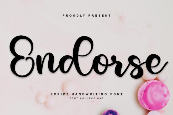 Endorse Font - Featured Image