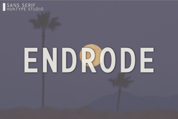 Endrode Font - Featured Image