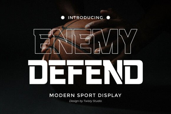 Enemy Defend Font - Featured Image