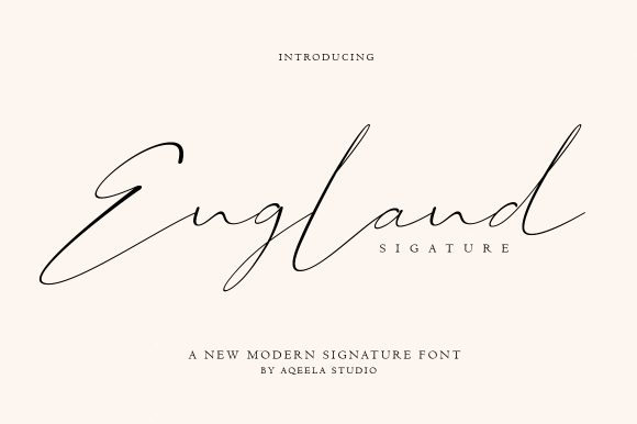 England Font - Featured Image
