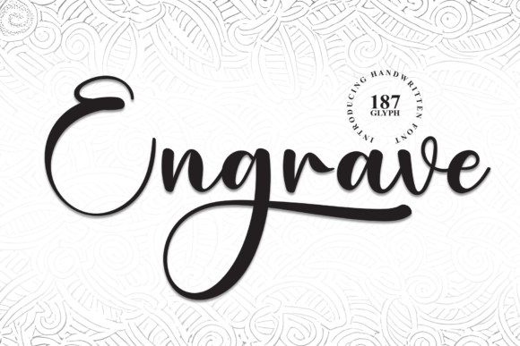 Engrave Font - Featured Image