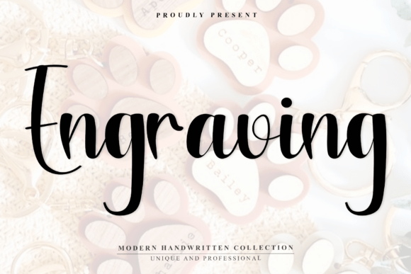 Engraving Font - Featured Image
