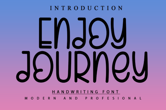 Enjoy Journey Font - Featured Image