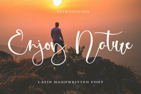 Enjoy Nature Font - Featured Image