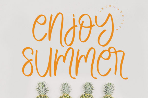 Enjoy Summer Font - Featured Image