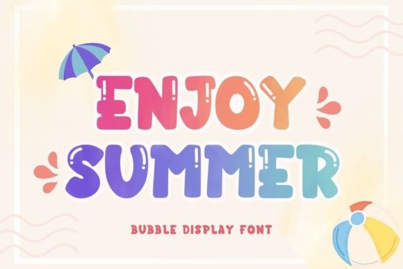 Enjoy Summer Font - Featured Image