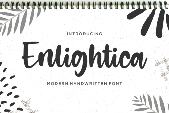 Enlightica Font - Featured Image