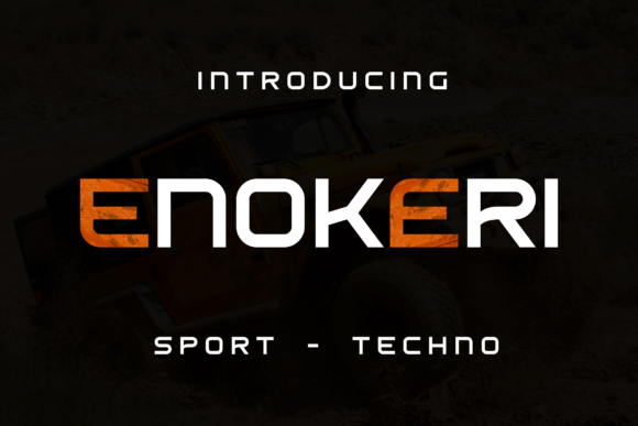 Enokeri Font - Featured Image