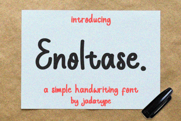 Enoltase Font - Featured Image