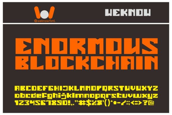 Enormous Font - Featured Image