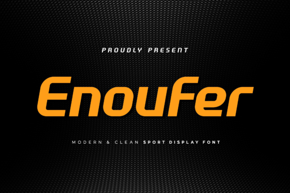 Enoufer Font - Featured Image