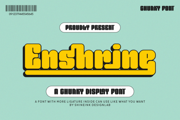 Enshrine Font - Featured Image