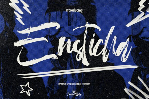 Ensticha Font - Featured Image