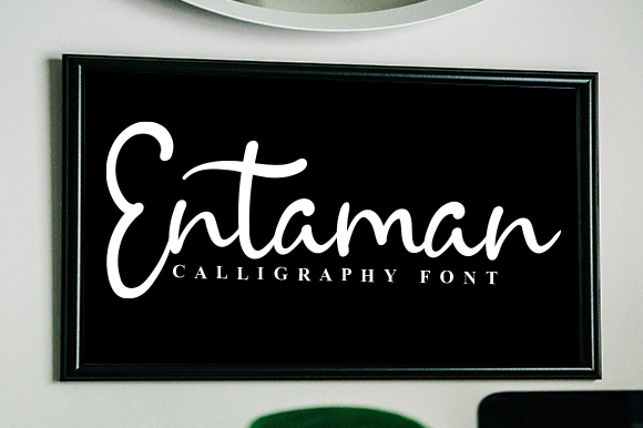 Entaman Font - Featured Image