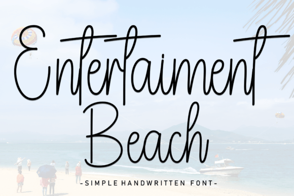 Entertaiment Beach Font - Featured Image
