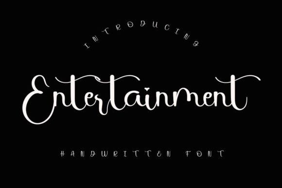 Entertainment Font - Featured Image