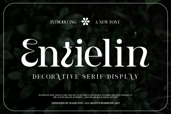 Entielin Font - Featured Image