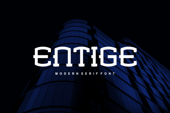 Entige Font - Featured Image
