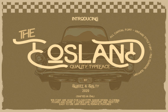 Eosland Font - Featured Image