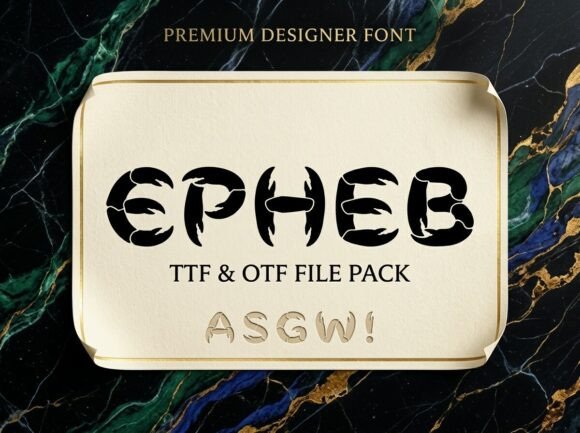 Epheb Font - Featured Image