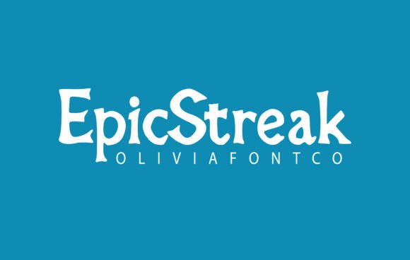 Epicstreak Font - Featured Image