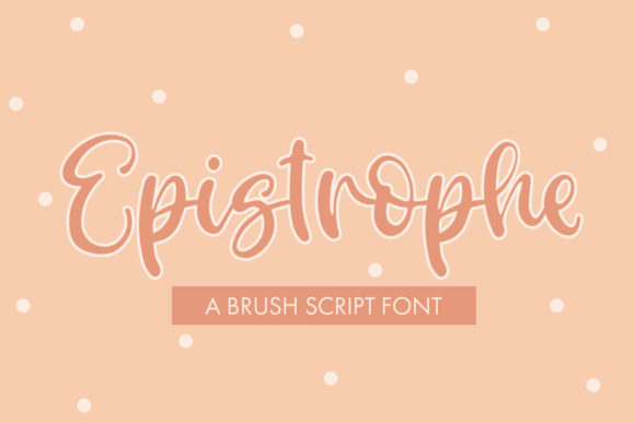 Epistrophe Font - Featured Image