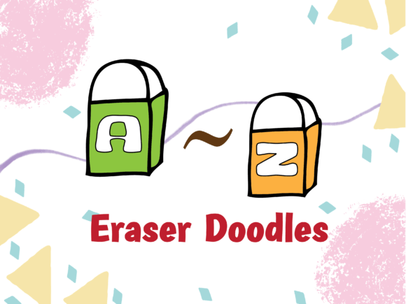 Eraser Doodles Font - Featured Image