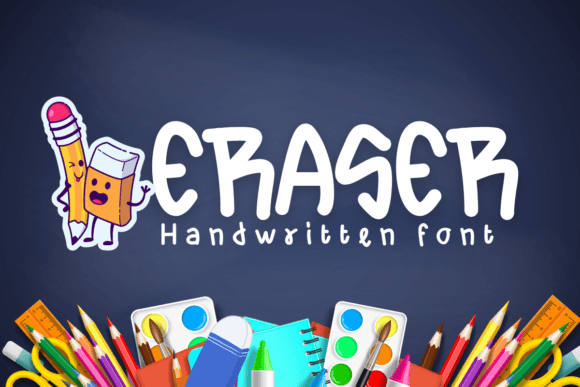 Eraser Font - Featured Image