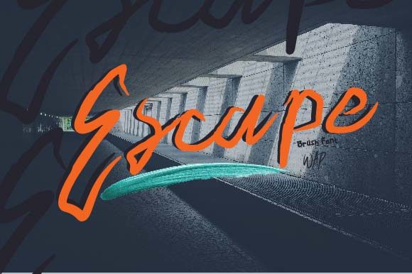 Escape Font - Featured Image