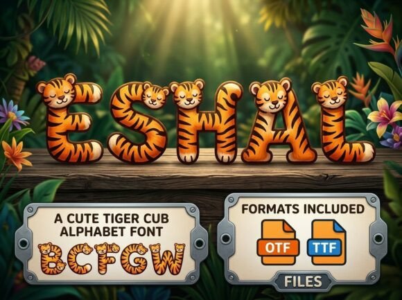 Eshal Font - Featured Image