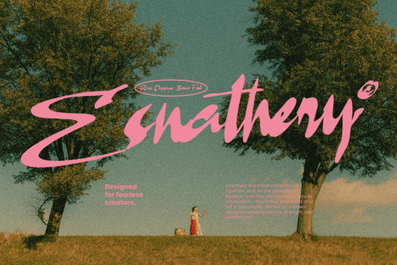 Esnathery Font - Featured Image