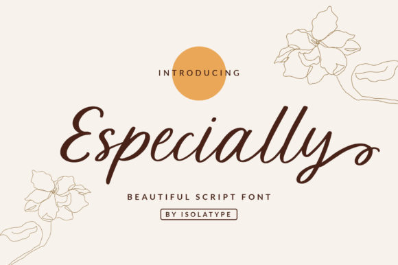 Especially Font - Featured Image