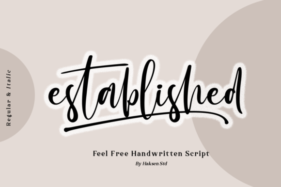 Established Font - Featured Image